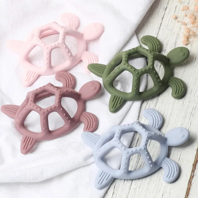 Turtle Silicone Teether