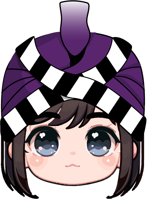 Chibi Hmong Girl Sticker