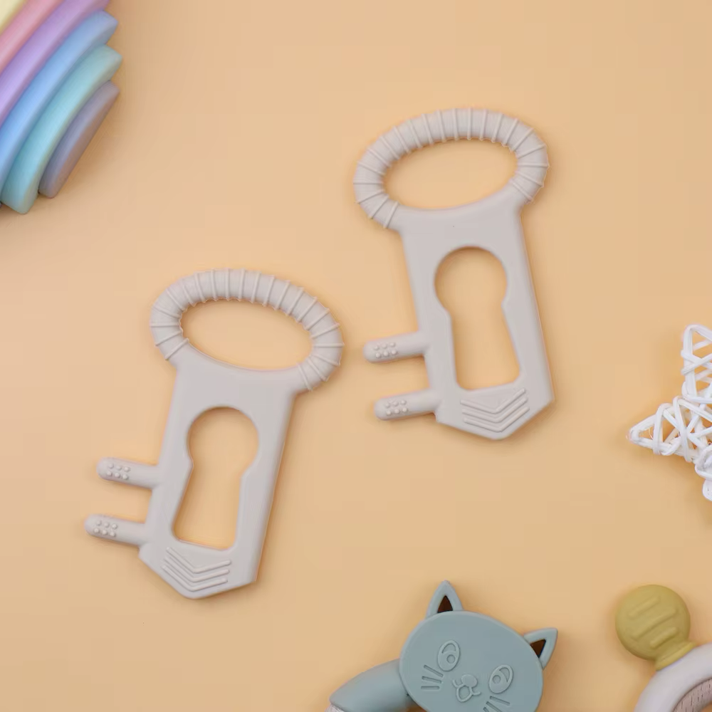 Key Silicone Teether