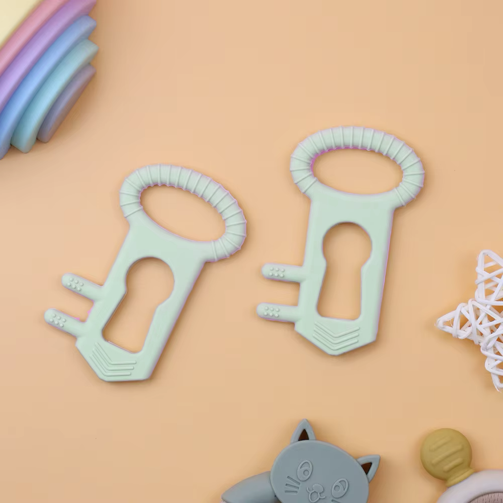 Key Silicone Teether