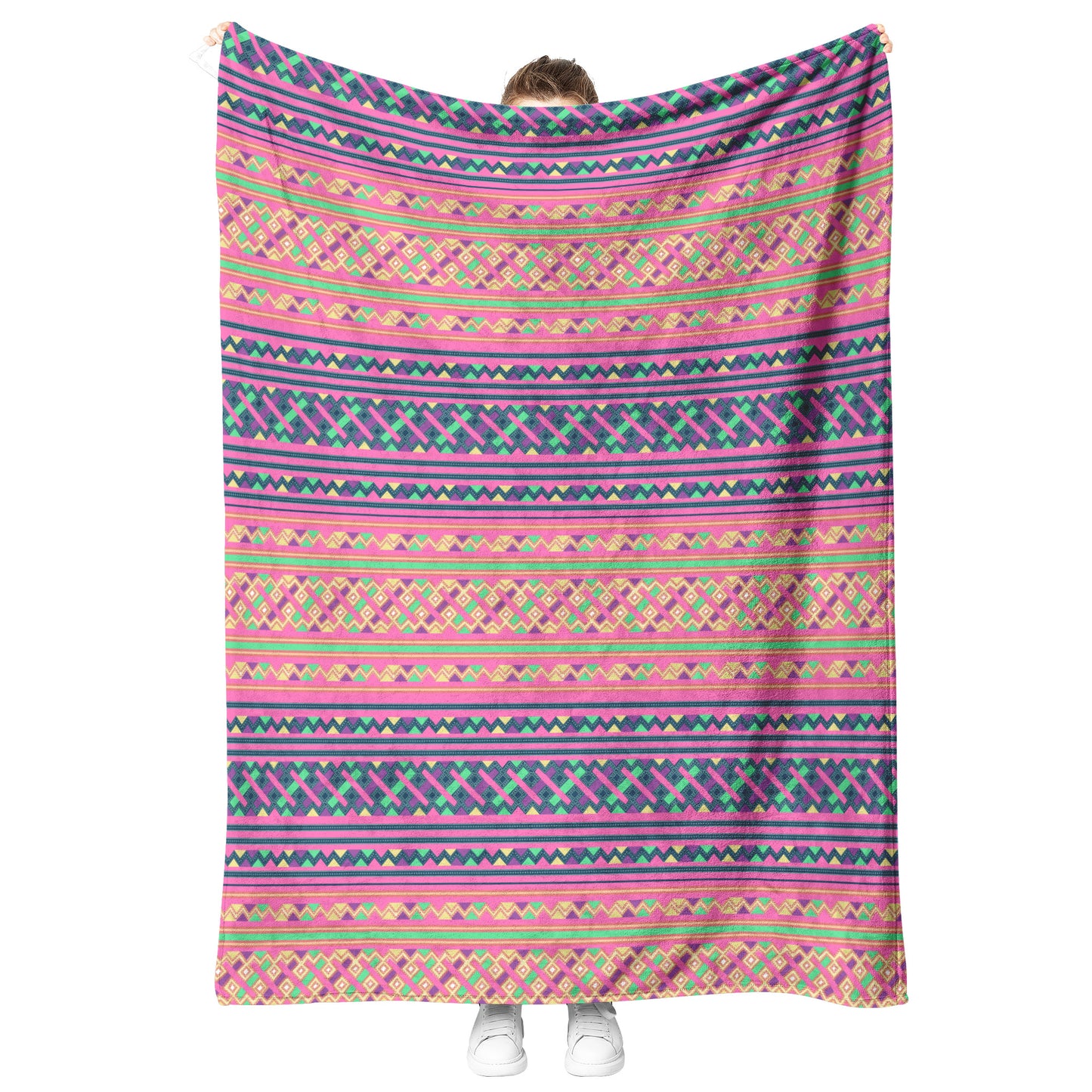 Hmong Leeg Fleece Blanket