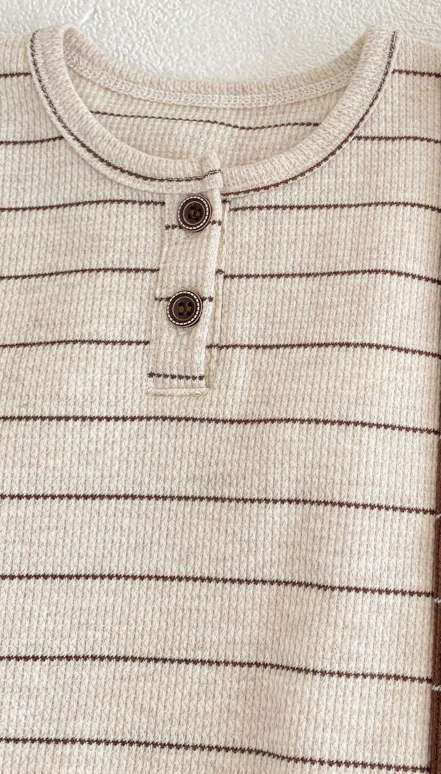 Mini Waffle Tee & Short Set