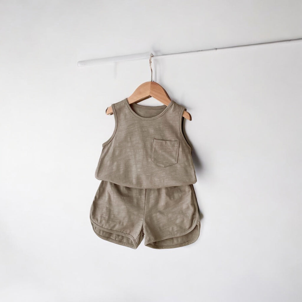 Pocket Tank & Short Set