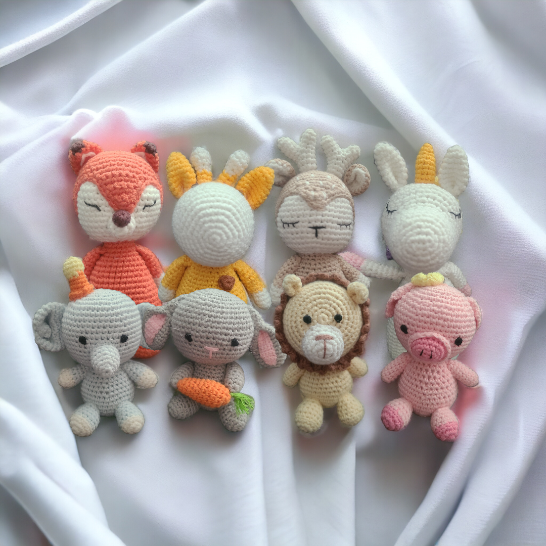 Amigurumi Crochet Rattle