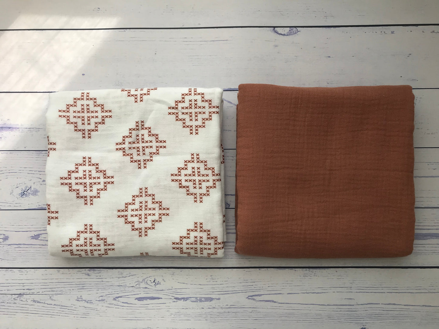 Organic Swaddle Blanket Set