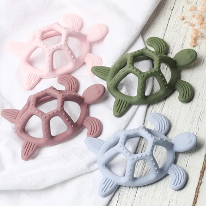 Turtle Silicone Teether