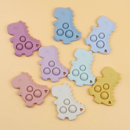 Dino Silicone Teether