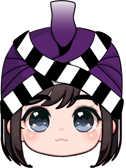 Chibi Hmong Girl Sticker