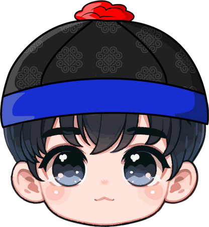 Chibi Hmong Boy Sticker