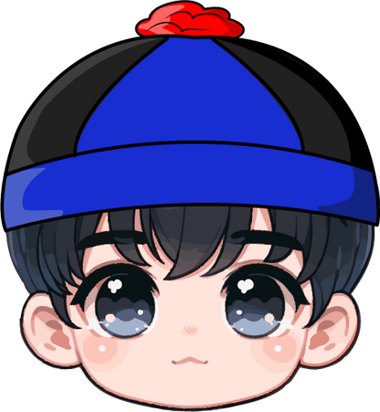 Chibi Hmong Boy Sticker
