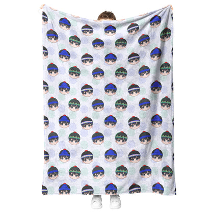 Baby Boy Hmong Fleece Blanket