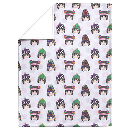 Baby Hmong Girl Fleece Blanket