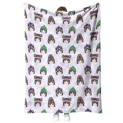 Baby Hmong Girl Fleece Blanket