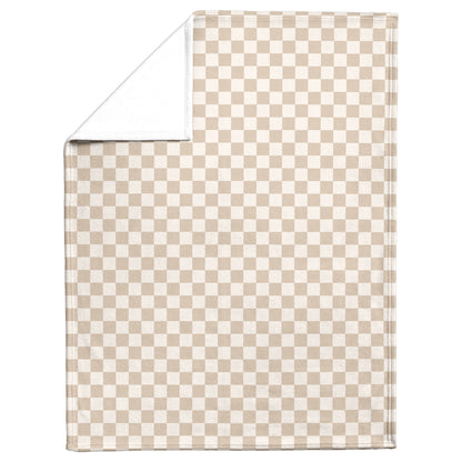 Checker Fleece Blanket