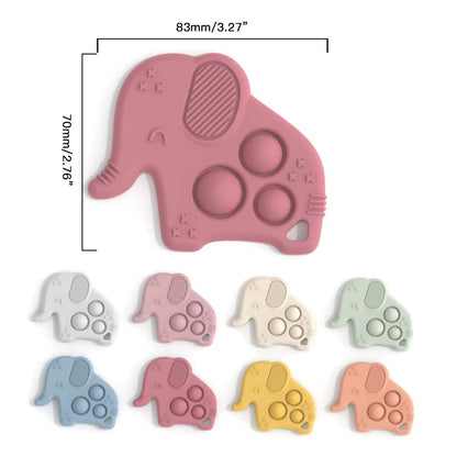 Elephant Silicone Teether