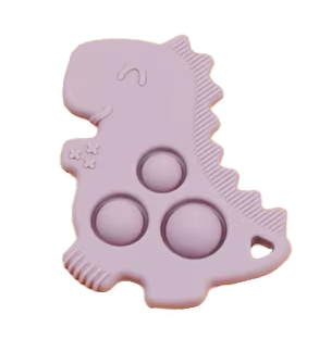 Dino Silicone Teether