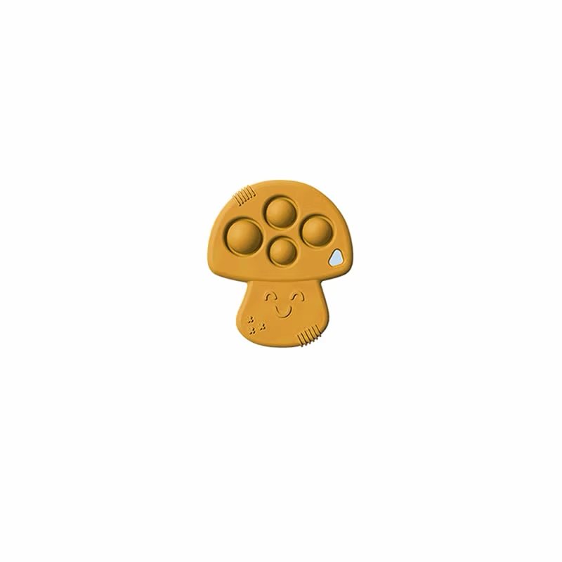 Mushroom Silicone Teether
