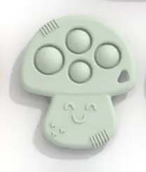 Mushroom Silicone Teether