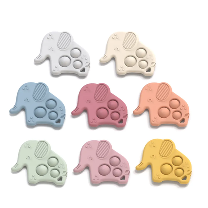 Elephant Silicone Teether