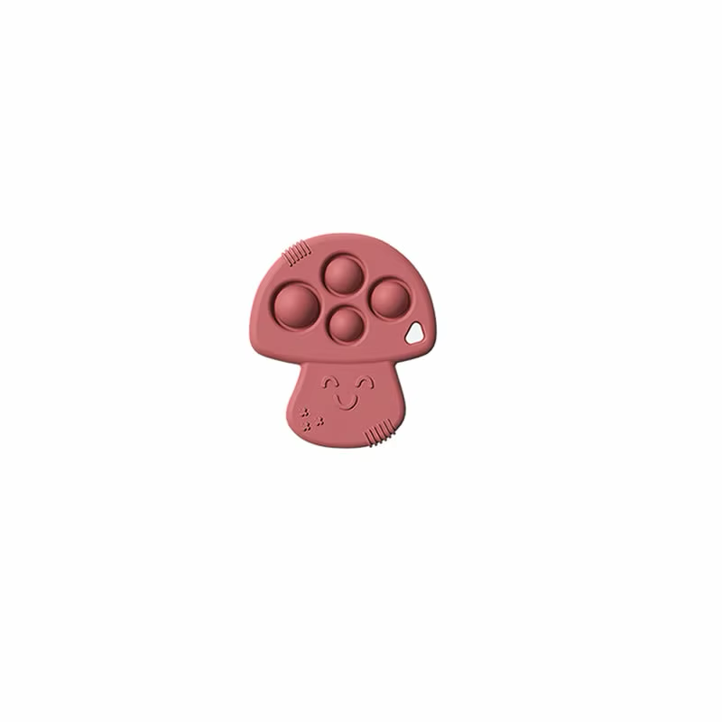Mushroom Silicone Teether