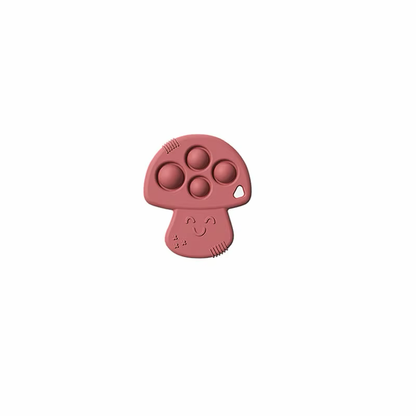 Mushroom Silicone Teether