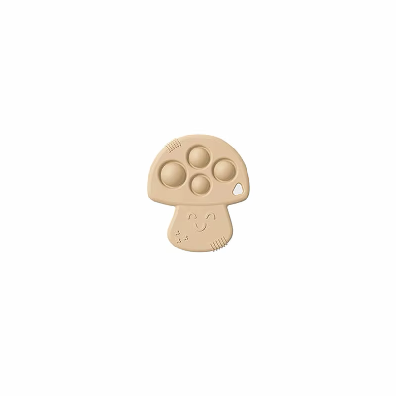 Mushroom Silicone Teether