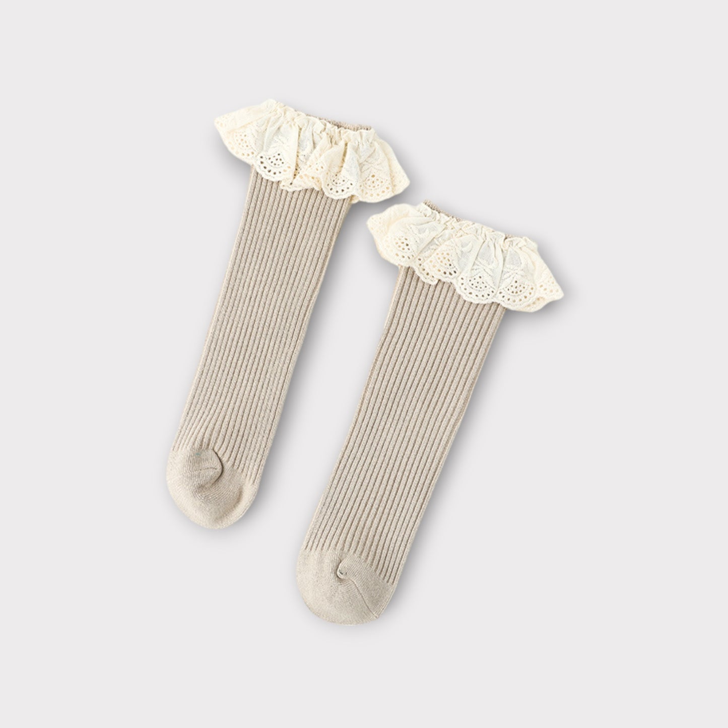Knee High Ruffle Socks