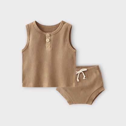 Henley Tank & Short Set