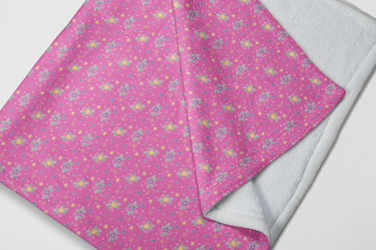 Lis Loos Fleece Blanket - Pink